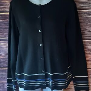 Liz Claiborne Button Up Sweater